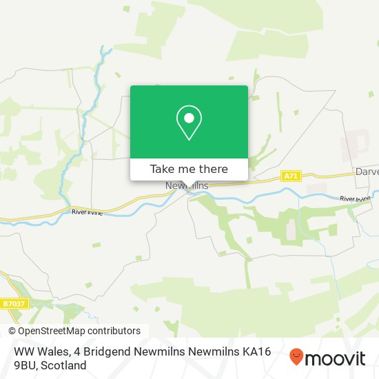 WW Wales, 4 Bridgend Newmilns Newmilns KA16 9BU map