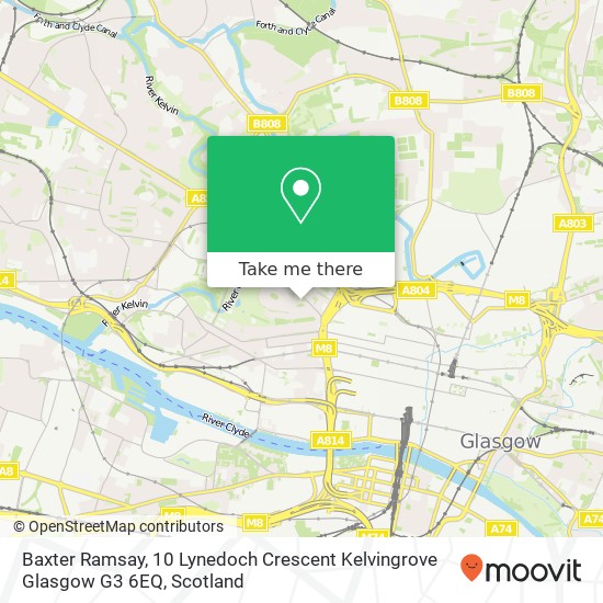 Baxter Ramsay, 10 Lynedoch Crescent Kelvingrove Glasgow G3 6EQ map