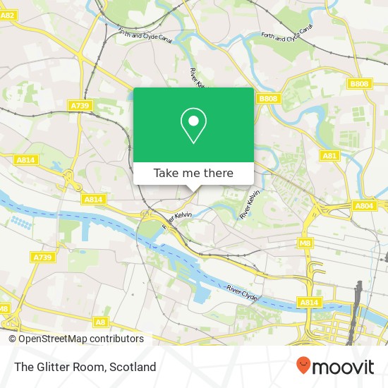 The Glitter Room map