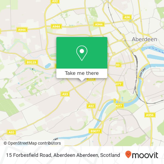 15 Forbesfield Road, Aberdeen Aberdeen map