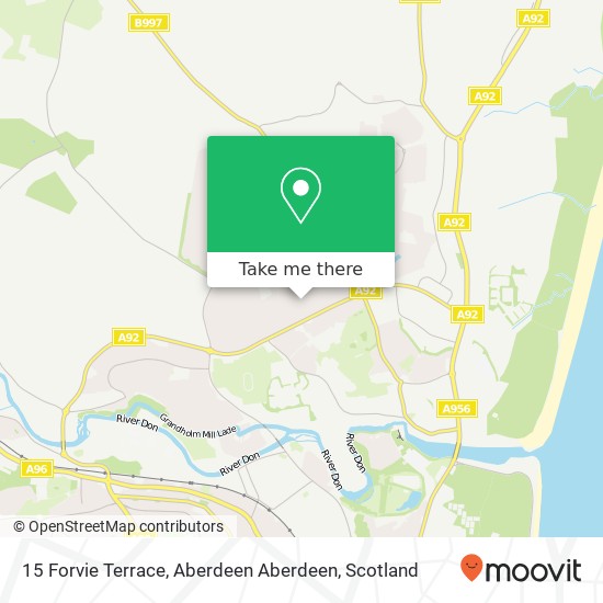 15 Forvie Terrace, Aberdeen Aberdeen map