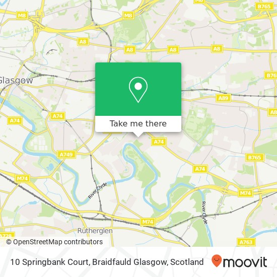 10 Springbank Court, Braidfauld Glasgow map