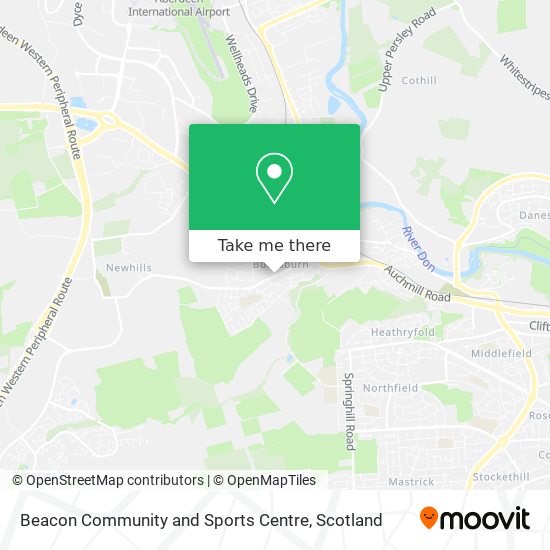 Beacon Community and Sports Centre map