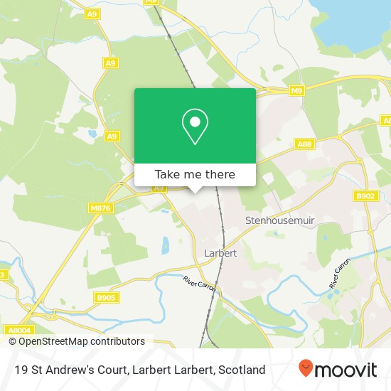 19 St Andrew's Court, Larbert Larbert map