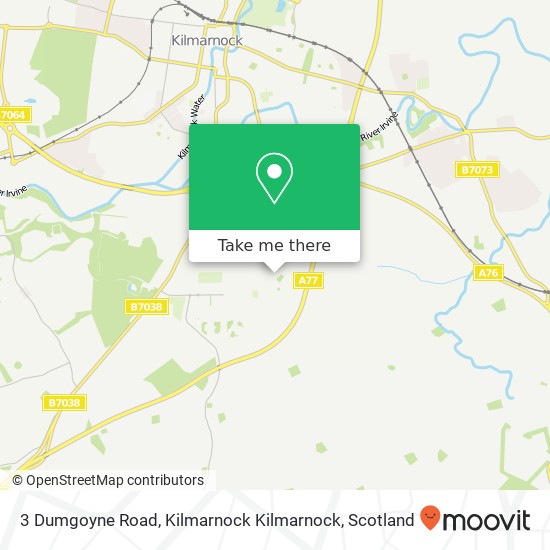3 Dumgoyne Road, Kilmarnock Kilmarnock map