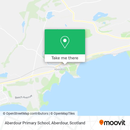 Aberdour Primary School, Aberdour map
