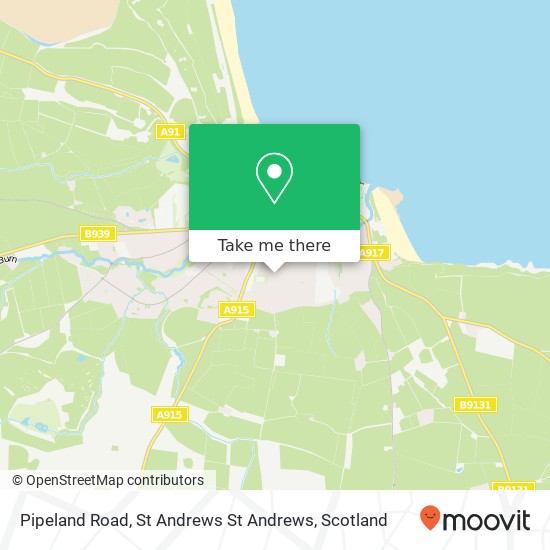 Pipeland Road, St Andrews St Andrews map