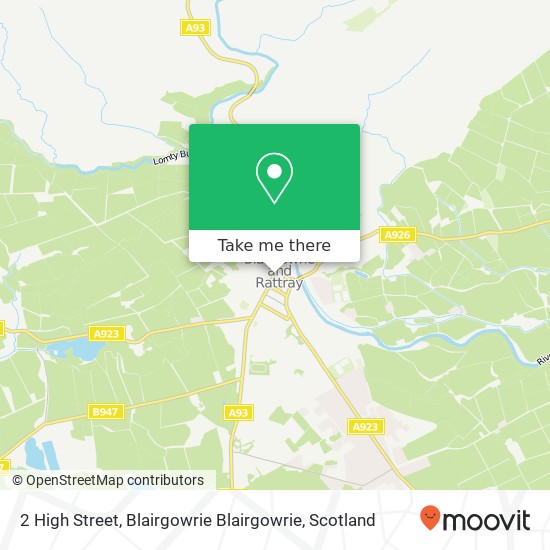 2 High Street, Blairgowrie Blairgowrie map