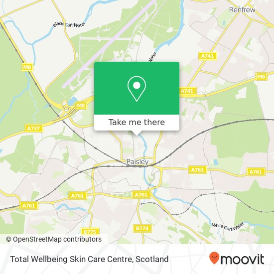 Total Wellbeing Skin Care Centre map