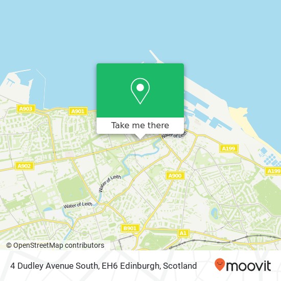 4 Dudley Avenue South, EH6 Edinburgh map