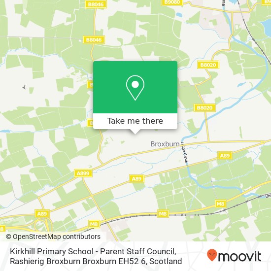 Kirkhill Primary School - Parent Staff Council, Rashierig Broxburn Broxburn EH52 6 map