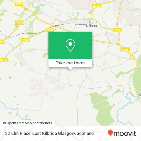 32 Elm Place, East Kilbride Glasgow map