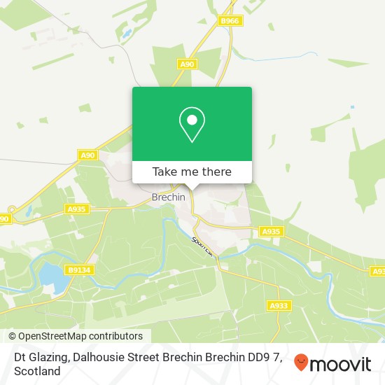 Dt Glazing, Dalhousie Street Brechin Brechin DD9 7 map