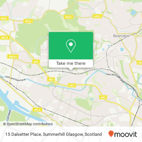 15 Dalsetter Place, Summerhill Glasgow map