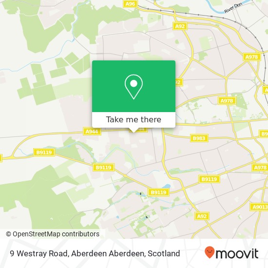 9 Westray Road, Aberdeen Aberdeen map