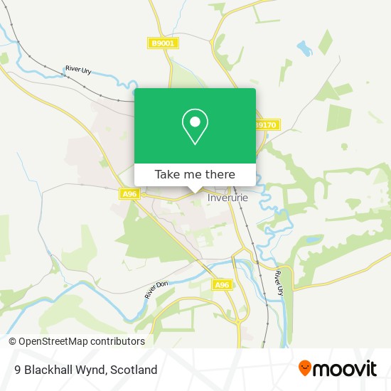 9 Blackhall Wynd map