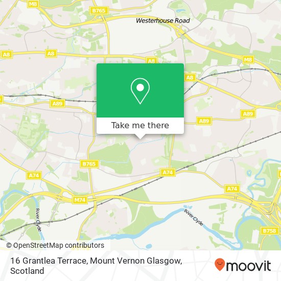 16 Grantlea Terrace, Mount Vernon Glasgow map