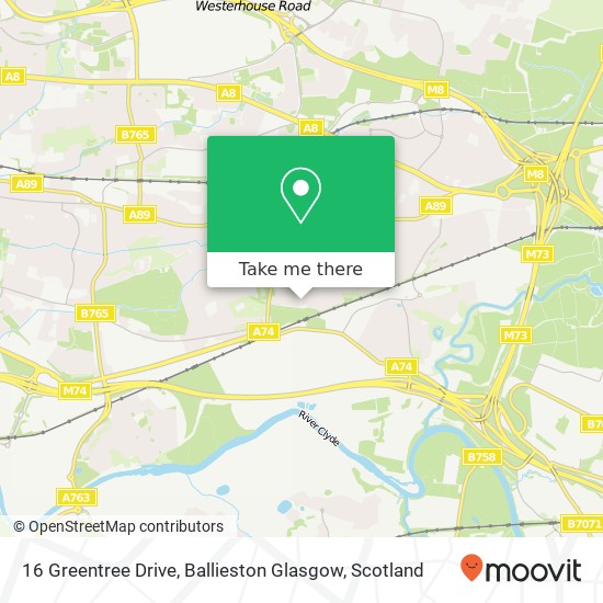 16 Greentree Drive, Ballieston Glasgow map