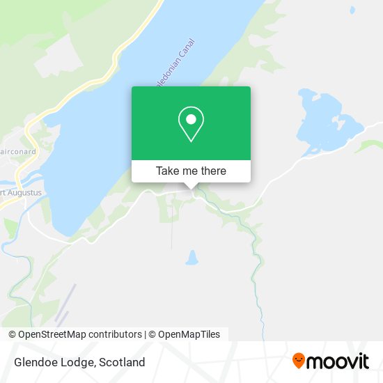 Glendoe Lodge map