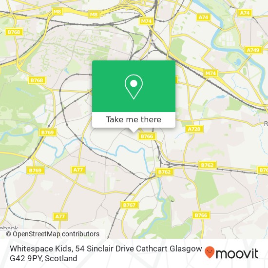 Whitespace Kids, 54 Sinclair Drive Cathcart Glasgow G42 9PY map