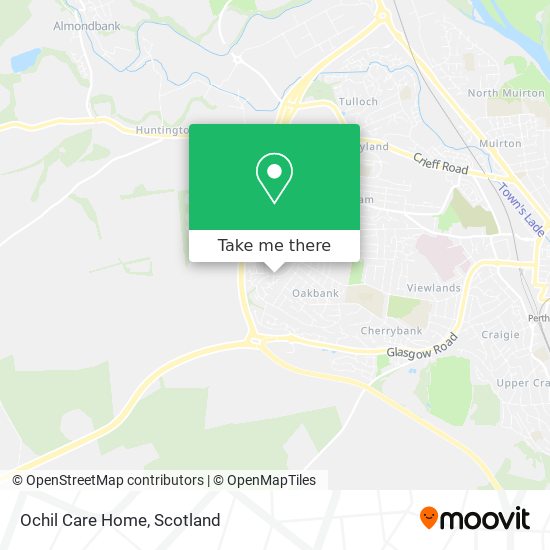 Ochil Care Home map