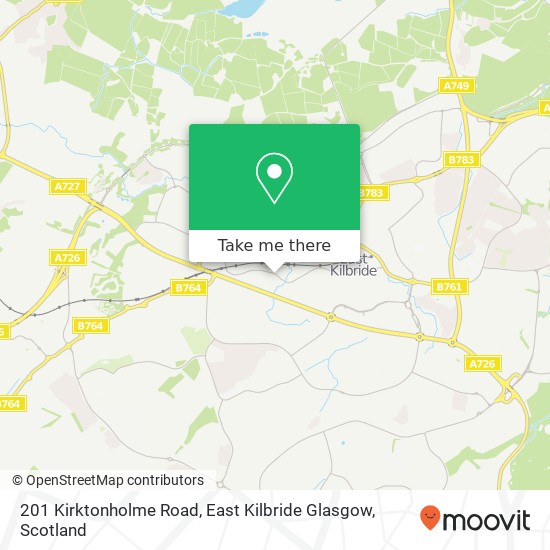 201 Kirktonholme Road, East Kilbride Glasgow map