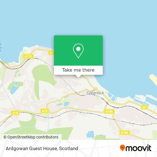Ardgowan Guest House map