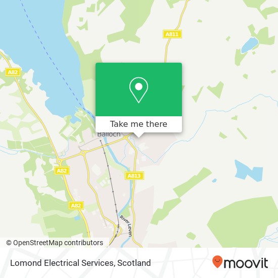 Lomond Electrical Services map