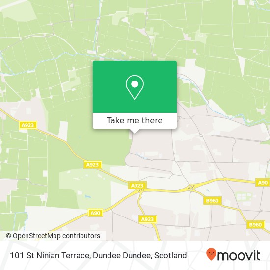 101 St Ninian Terrace, Dundee Dundee map