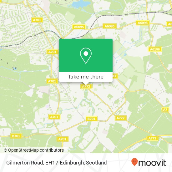 Gilmerton Road, EH17 Edinburgh map