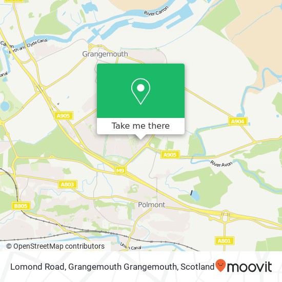 Lomond Road, Grangemouth Grangemouth map