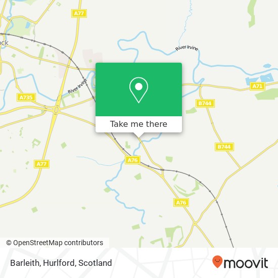 Barleith, Hurlford map