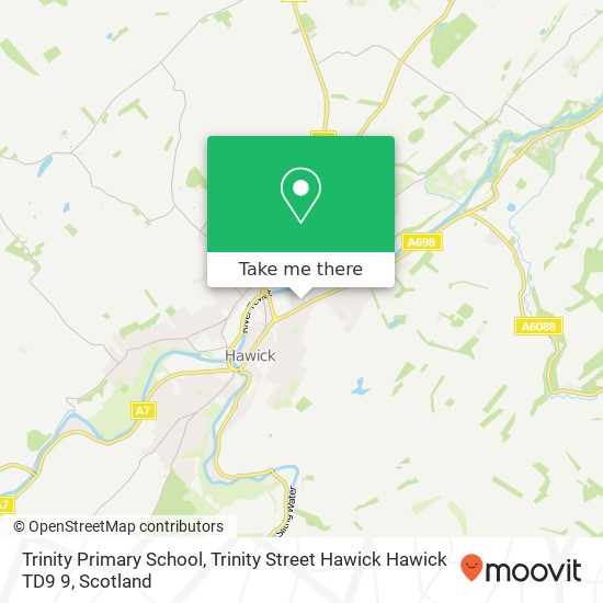 Trinity Primary School, Trinity Street Hawick Hawick TD9 9 map