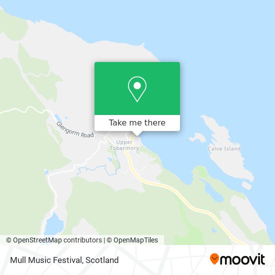 Mull Music Festival map