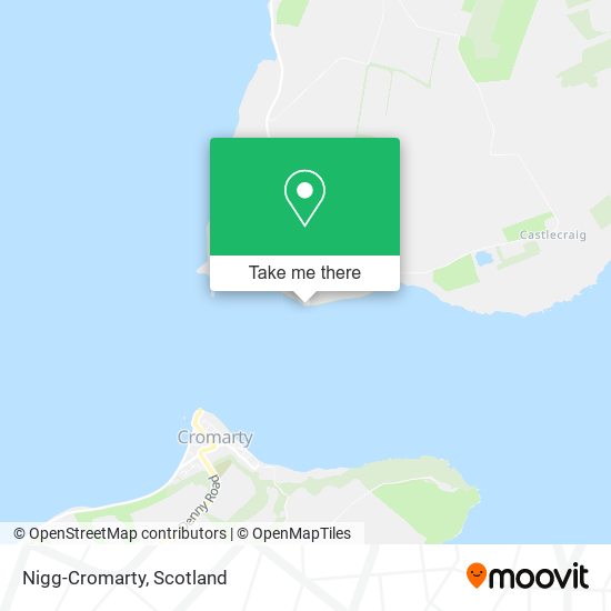 Nigg-Cromarty map