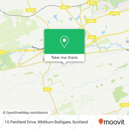 10 Pentland Drive, Whitburn Bathgate map