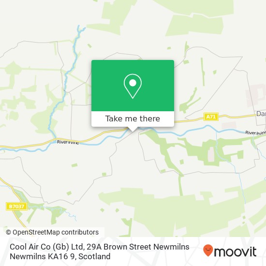 Cool Air Co (Gb) Ltd, 29A Brown Street Newmilns Newmilns KA16 9 map