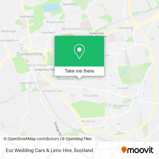 Exz Wedding Cars & Limo Hire map