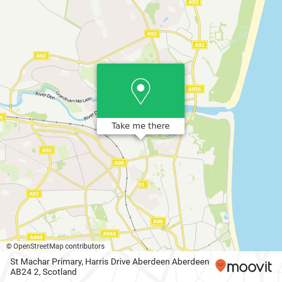 St Machar Primary, Harris Drive Aberdeen Aberdeen AB24 2 map