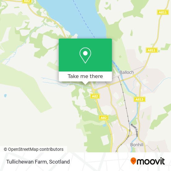 Tullichewan Farm map