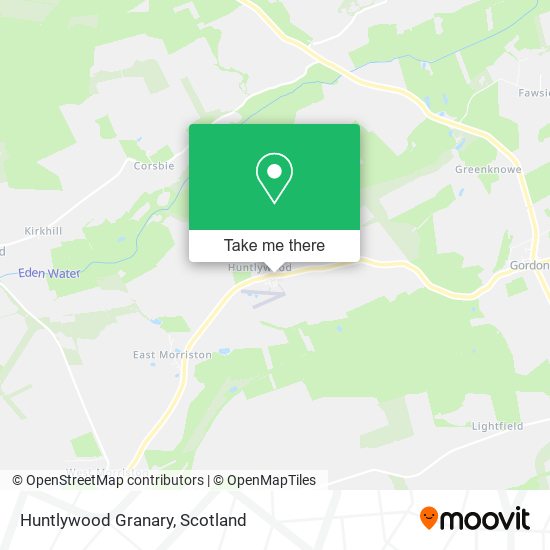 Huntlywood Granary map