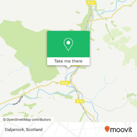 Daljarrock map