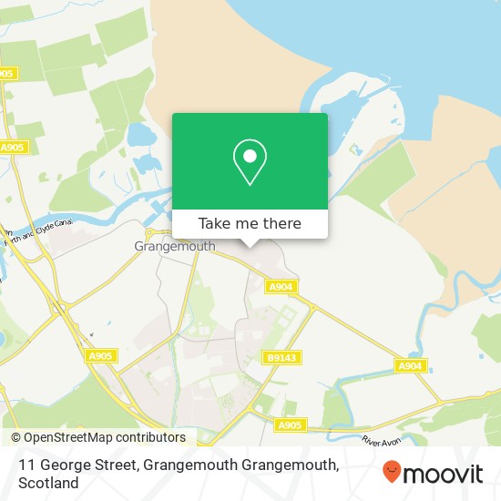 11 George Street, Grangemouth Grangemouth map