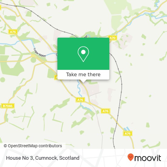 House No 3, Cumnock map