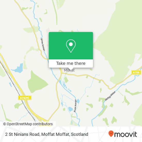 2 St Ninians Road, Moffat Moffat map