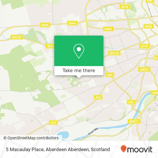 5 Macaulay Place, Aberdeen Aberdeen map