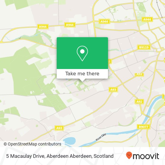 5 Macaulay Drive, Aberdeen Aberdeen map