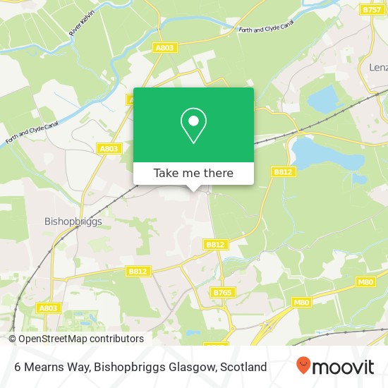 6 Mearns Way, Bishopbriggs Glasgow map