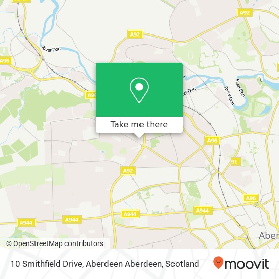 10 Smithfield Drive, Aberdeen Aberdeen map