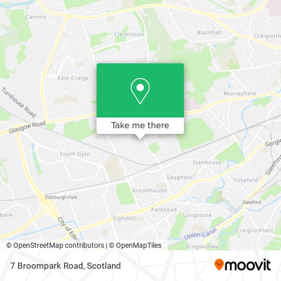 7 Broompark Road map